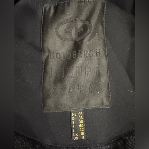 Cream houndstooth ski suit by goldbergh RARE piece. Size 8 - Picture 7 of 7